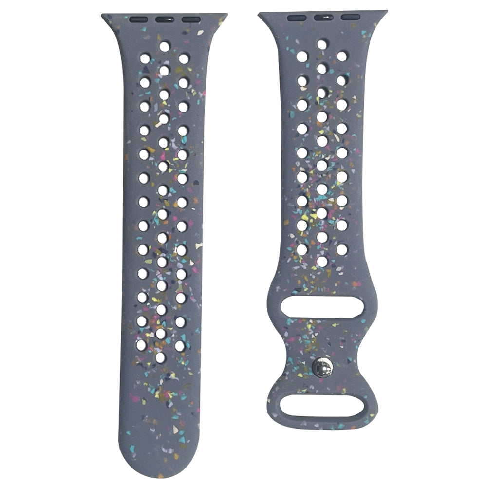 Silicone Band for Apple Watch Ultra Ultra 2 49mm Series 9 8 7 45mm SE (2023) SE (2022) 6 5 4 SE 44mm 3 2 1 42mm Pattern Watch Strap Silicone Band for Apple Watch Ultra Ultra 2 49mm Series 9 8 7 45mm SE (2023) SE (2022) 6 5 4 SE 44mm 3 2 1 42mm Pattern Watch Strap